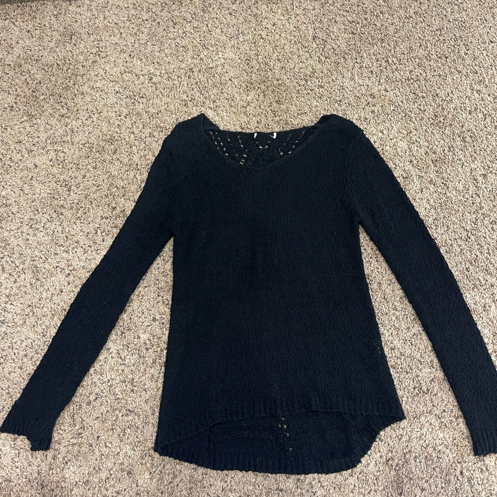 Black sweater